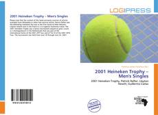 2001 Heineken Trophy – Men's Singles kitap kapağı