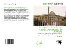 Charles-Emmanuel IV de Sardaigne的封面