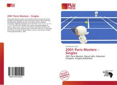 Capa do livro de 2001 Paris Masters – Singles 