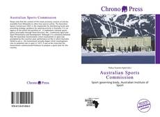 Bookcover of Australian Sports Commission