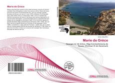 Couverture de Marie de Grèce