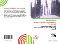 Copertina di Australian Strategic Policy Institute