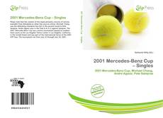 Buchcover von 2001 Mercedes-Benz Cup – Singles