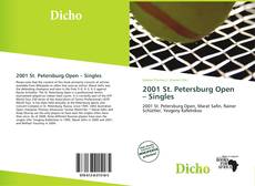 Portada del libro de 2001 St. Petersburg Open – Singles