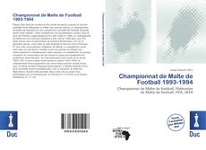 Bookcover of Championnat de Malte de Football 1993-1994