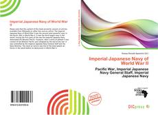 Copertina di Imperial Japanese Navy of World War II