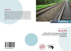 Buchcover von ALCO PA