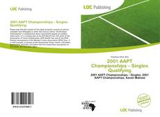 2001 AAPT Championships – Singles Qualifying kitap kapağı