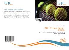 2001 Torneo Godó – Singles的封面