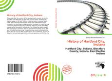 Copertina di History of Hartford City, Indiana