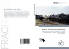 Buchcover von British Museum tube station