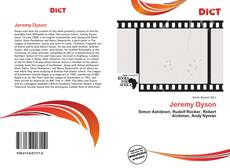 Portada del libro de Jeremy Dyson