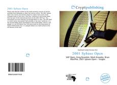 Bookcover of 2001 Sybase Open