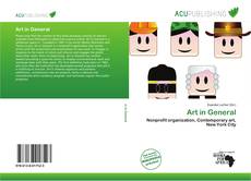 Capa do livro de Art in General 