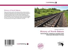 Portada del libro de History of North Dakota