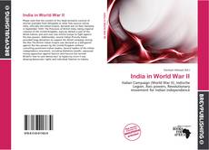 Buchcover von India in World War II