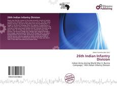Bookcover of 26th Indian Infantry Division