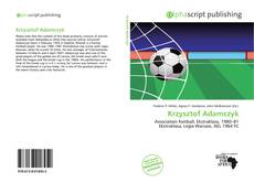 Обложка Krzysztof Adamczyk
