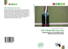 Portada del libro de 2001 Betty Barclay Cup