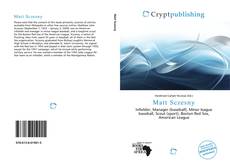 Bookcover of Matt Sczesny