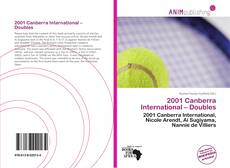 Couverture de 2001 Canberra International – Doubles