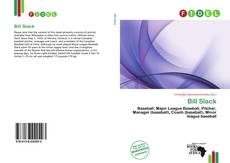 Portada del libro de Bill Slack