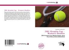 Portada del libro de 2001 Kremlin Cup – Women's Doubles