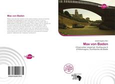 Buchcover von Max von Baden