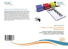 Copertina di James Leslie (Canadian Politician)