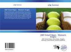 2001 Estoril Open – Women's Singles kitap kapağı