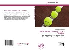 Portada del libro de 2001 Betty Barclay Cup – Singles