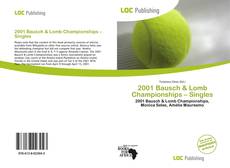 Bookcover of 2001 Bausch & Lomb Championships – Singles