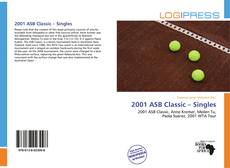 Couverture de 2001 ASB Classic – Singles