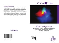 Portada del libro de Battle of Sprimont