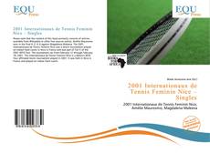 Copertina di 2001 Internationaux de Tennis Feminin Nice – Singles