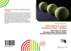 Обложка 2001 IGA U.S. Indoor Championships – Singles