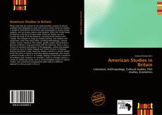 Copertina di American Studies in Britain