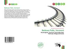 Copertina di Bellows Falls, Vermont