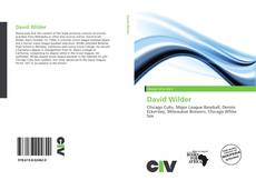 Portada del libro de David Wilder