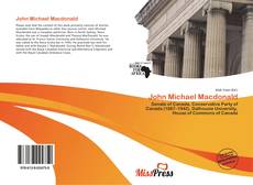 Couverture de John Michael Macdonald