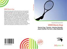 2000 Davis Cup的封面