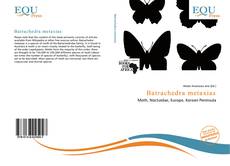 Copertina di Batrachedra metaxias