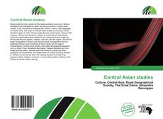 Buchcover von Central Asian studies