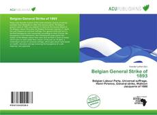 Buchcover von Belgian General Strike of 1893
