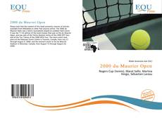 Couverture de 2000 du Maurier Open
