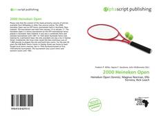 2000 Heineken Open的封面