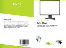 Buchcover von John Clayt