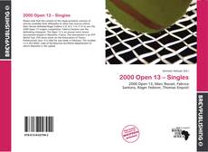 Buchcover von 2000 Open 13 – Singles