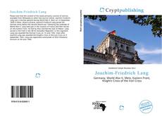 Bookcover of Joachim-Friedrich Lang