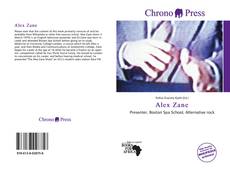 Portada del libro de Alex Zane